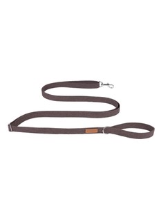 Поводок для собак регулируемый AmiPlay Easy Fix Cotton L 160-300/2,5 см, коричневый
