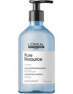 Шампунь LOreal Proffessionnel Serie Expert Scalp Pure Resource для жирных волос 500мл
