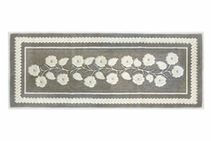 Коврик универсальный Цветы Hoff