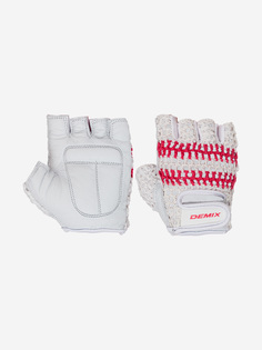Перчатки для фитнеса Demix, Белый, размер S