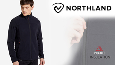 Джемпер флисовый мужской Northland Polartec, Черный, размер 56-58