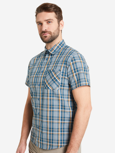 Рубашка с коротким рукавом мужская Outventure, Синий, размер 48
