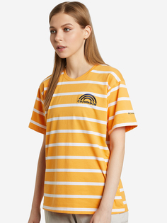 Футболка женская Columbia Sun Trek Oversized Tee, Желтый, размер 52-54