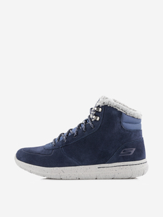 Ботинки мужские Skechers Go Walk City, Синий, размер 42