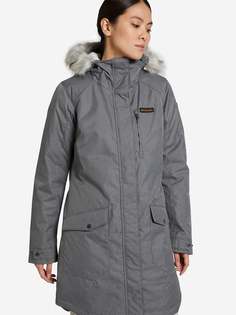 Куртка утепленная женская Columbia Suttle Mountain Long Insulated Jacket, Серый, размер 50