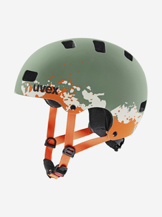 Шлем велосипедный детский Uvex 3 Cc Moss, Зеленый, размер 55-58