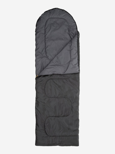 Спальный мешок Outventure Comfort +20 правосторонний, Черный, размер Без размера