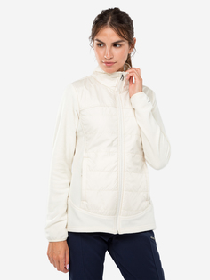 Джемпер флисовый женский Columbia Basin Butte Fleece Full Zip, Белый, размер 46