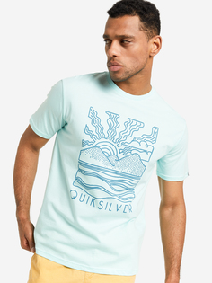 Футболка мужская Quiksilver, Синий, размер 52-54