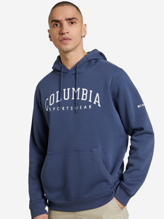 Джемпер мужской Columbia CSC Basic Logo II Hoodie, Синий, размер 46