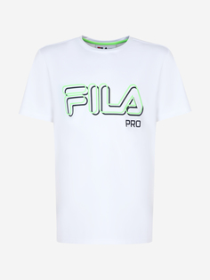 Футболка для мальчиков FILA, Белый, размер 176