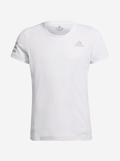 Футболка для девочек adidas Club Tennis, Белый, размер 140