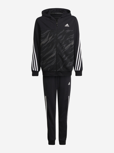 Костюм для мальчиков adidas Future Icon 3 Stripes, Черный, размер 140