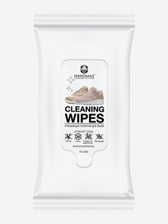 Очищающие салфетки для обуви Nanomax Cleaning Wipes, 15 шт, Белый, размер Без размера