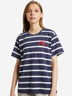 Футболка женская Columbia Sun Trek Oversized Tee, Синий, размер 52-54