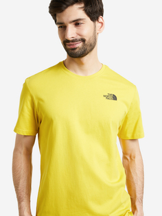 Футболка мужская The North Face Redbox, Желтый, размер 48