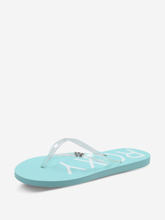 Шлепанцы женские Roxy Viva Jelly, Голубой, размер 36
