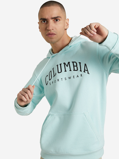 Худи мужская Columbia CSC Basic Logo II Hoodie, Голубой, размер 46