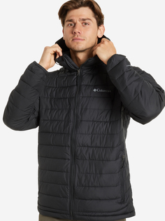 Куртка утепленная мужская Columbia Powder Lite Hooded Jacket, Черный, размер 56