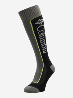 Носки, 1 пара, Columbia PERFORMANCE THERMOLITE COLUMBIA LOGO COLORBLOCK OTC SKI, Черный, размер 43-46