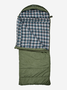 Спальный мешок Outventure Yukon T -6 левосторонний, Зеленый, размер 215