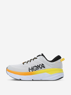 Кроссовки мужские HOKA ONE ONE Bondi 7, Серый, размер 40.5