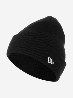 Шапка New Era Sm Cuff Essential, Черный, размер Без размера