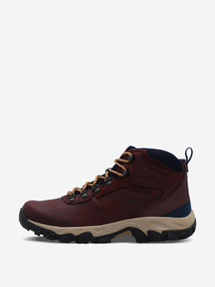 Ботинки мужские Columbia Newton Ridge Plus II Waterproof, Красный, размер 40