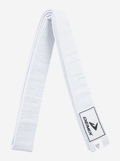 Пояс для кимоно Demix, 220 см, Белый, размер Без размера