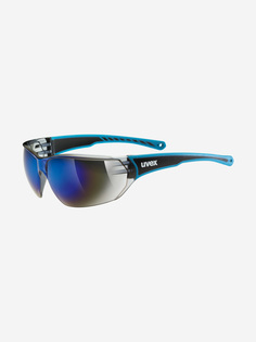 Солнцезащитные очки Uvex Sportstyle 204, Черный, размер Без размера