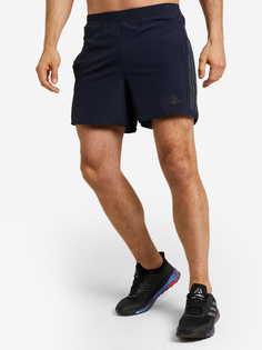 Шорты мужские adidas Run Icon Full Reflective 3 Stripe, Черный, размер 48-50
