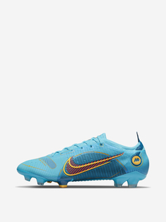 Бутсы мужские Nike Vapor 14 Elite FG, Голубой, размер 43.5
