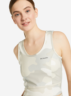 Майка женская Columbia Windgates II Cropped Tank, Бежевый, размер 48