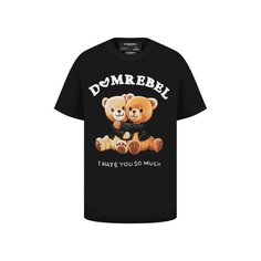 Хлопковая футболка DOMREBEL