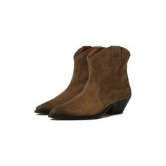 Замшевые ботильоны Dewina Isabel Marant