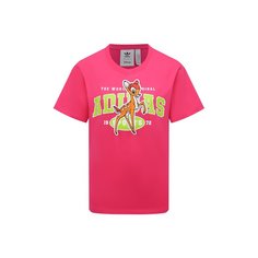 Хлопковая футболка adidas Originals