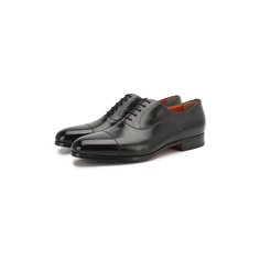 Кожаные оксфорды Santoni