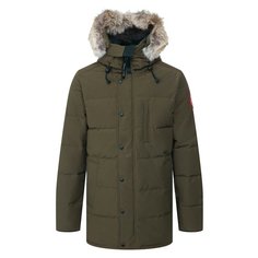 Пуховик с меховой отделкой Carson Canada Goose