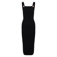 Платье из вискозы Balmain