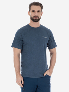 Футболка мужская Columbia Utilizer Short Sleeve Crew, Синий, размер 54