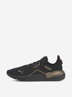 Кроссовки женские PUMA Platinum Metallic, Черный, размер 35