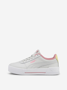 Кеды для девочек PUMA Carina, Серый, размер 35