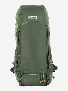 Рюкзак Northland Camino, 60 л, Зеленый, размер Без размера