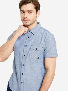 Рубашка с коротким рукавом мужская Protest, Синий, размер 52