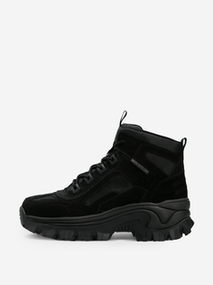 Кроссовки высокие женские Skechers Street Blox, Черный, размер 37.5