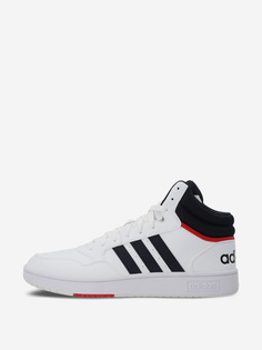 Кеды мужские adidas Hoops 3.0 Mid, Белый, размер 38.5
