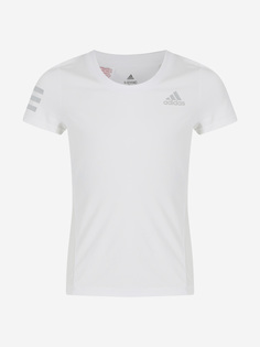 Футболка для девочек adidas Club Tennis, Белый, размер 128