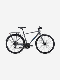 Велосипед городской Giant Escape 2 City Disc 700C, 2022, Серый, размер 170-180