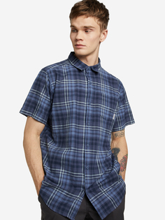 Рубашка с коротким рукавом мужская Columbia Under Exposure YD Short Sleeve Shirt, Синий, размер 54