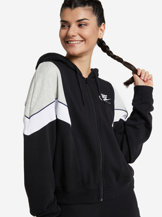 Толстовка женская Nike Sportswear Heritage, Черный, размер 50-52